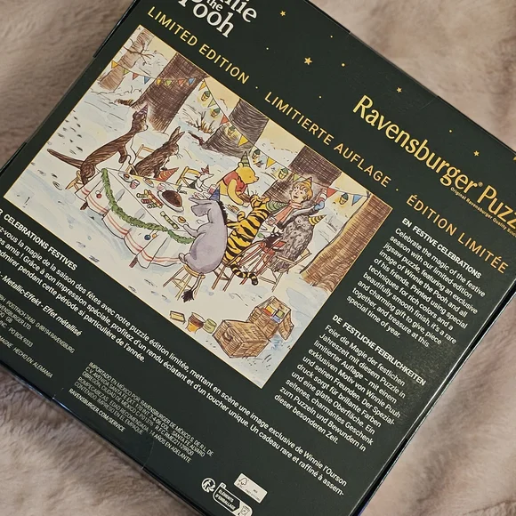 Ravensburger Winnie The Pooh Festive Celebrations Limited Edition Puzzle - Picture 4 of 4